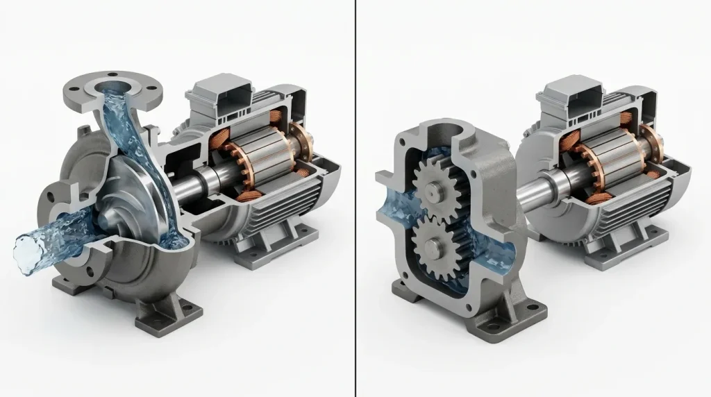 What Is an Electric Pump? Technical Differences Between Centrifugal and Positive Displacement Pumps + Selection Guide